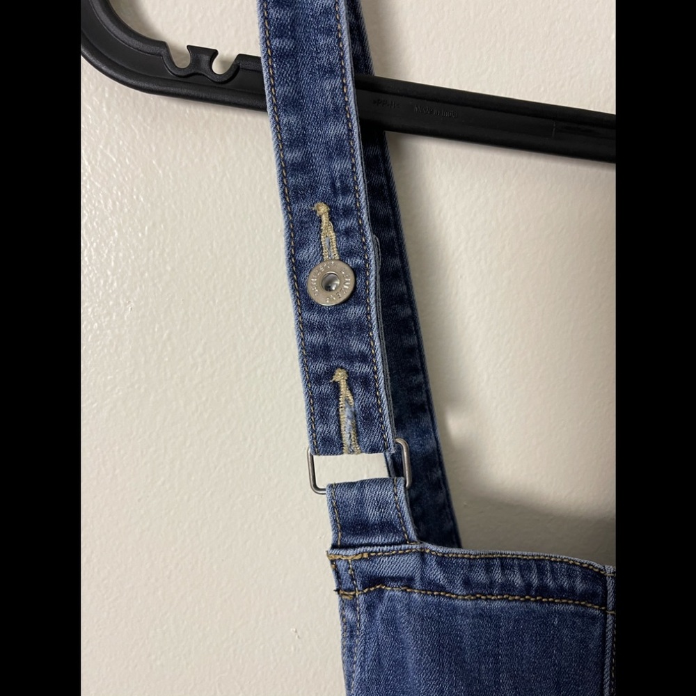 Denizen from Levi’s Denim Overall Shorts / Shortalls Size Small - Picture 5 of 8